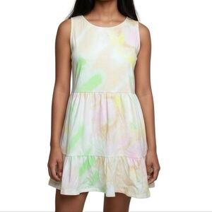 Love, Fire NWT Girl's Pastel Tie Die Dress Size M